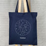 Zodiac Star Sign Tote Bag, thumbnail 2 of 7