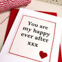 'Happy Ever After' Anniversary Card, thumbnail 2 of 2