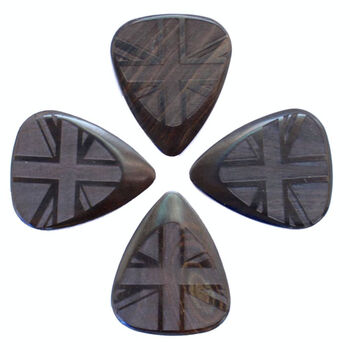 Flag Tones Union Jack Tin Of Four Guitar Picks, 2 of 8