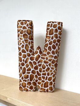 Animal Print Fabric Letters, 5 of 9