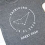 Personalised Childs Zodiac Sign T Shirt, thumbnail 1 of 8