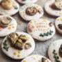 Personalised Hand Iced Woodland Creatures Biscuit Box, thumbnail 12 of 12