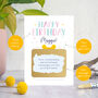 Personalised Birthday Present Scratch Card, thumbnail 4 of 11