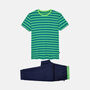 Men's 'Electric Lime' Bamboo Pyjama Set, thumbnail 5 of 7