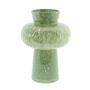 Dukla Glass Flower Vase Pistache Colour, thumbnail 1 of 2