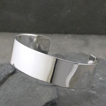 Ladies' Silver Roman Servus Cuff Bracelet, 2 of 9