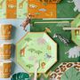 Safari Animals Dinner Plates X Six, thumbnail 3 of 3