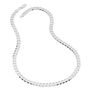 Sterling Silver Curb Chain Necklace 22 Inches, thumbnail 3 of 4