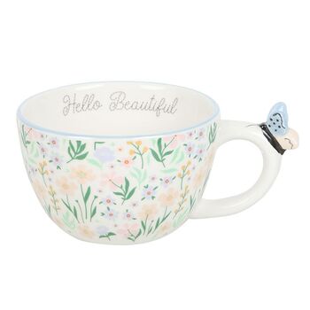 Hello Ditsy Floral Print Mug | Mother's Day Gift, 3 of 3