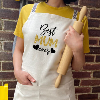 Personalised Soft Cotton Apron, Tea Towels, 5 of 12