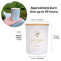 Luxury Lavender Soy Candle With Amethyst Crystals, thumbnail 5 of 9
