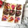 Christmas Chocolate Gift, Personalised Xmas Rounds, thumbnail 2 of 9