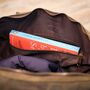 Personalised Initial Men's Waxed Cotton Canvas Holdall, thumbnail 2 of 7