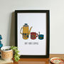 'But First, Coffee' Art Print, thumbnail 1 of 2