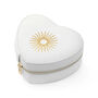 Customisable Sun White Heart Jewellery Case, thumbnail 10 of 11