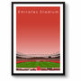 Arsenal Fc 'Emirates Stadium' Art Print Poster A3, thumbnail 1 of 4