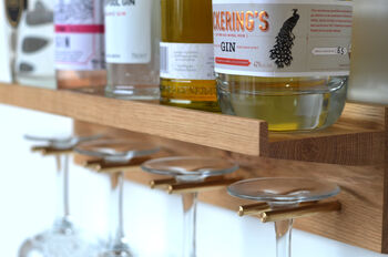 Floating Gin And Wine Shelf, 5 of 10
