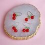 Cute Cherry Earrings, thumbnail 6 of 6