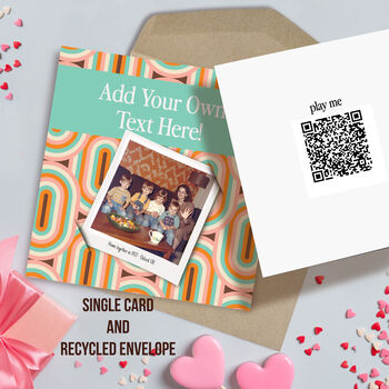 The 'Memories Past' Movie Greeting Card | Any Occasion Card | Photo To Movie Card, 2 of 5