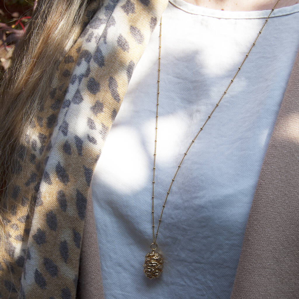 Redwood Real Pine Cone Necklaces By 