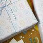 Colour In Birthday Numbers Wrapping Paper Set, thumbnail 4 of 6