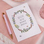 Mother's Day Card For Mum With Floral Design, thumbnail 3 of 3