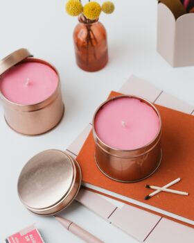 The Rose Gold Scented Candles Craft Kit, 2 of 7