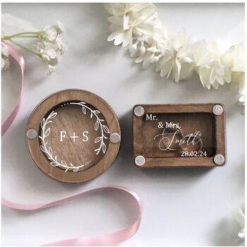 Personalised Ring Boxes – Elegant And Customizable, 2 of 9