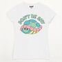 Don't Be Shy Women's Tortoise Slogan T Shirt, thumbnail 5 of 5
