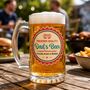 Personalised Beer Tankard With Name And Town, thumbnail 2 of 6