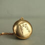 Round Engraved Personalised Locket With Photos, thumbnail 2 of 11