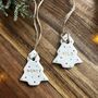 Personalised Clay Mini Tree Decoration, thumbnail 3 of 6