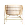 Natural Rattan Accent Chair, thumbnail 2 of 2