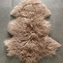 Curly Camel Tibetan Sheepskin Rug, thumbnail 1 of 2