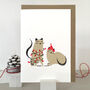 Cat Christmas Card Pack, thumbnail 2 of 6