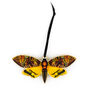 Death's Head Hawkmoth Wooden Hanging Decoration, thumbnail 2 of 4