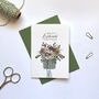 ‘Loveliness’ Floral Birthday Friend Appreciation Card, thumbnail 1 of 3