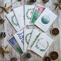Watercolour Christmas Multipack Of 10 Or 20 Cards, thumbnail 1 of 11