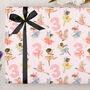 Three Sheets Of Children's 3rd Birthday Fairy Wrapping Paper, thumbnail 2 of 2