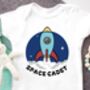 Space Cadet Cotton Baby Grow, thumbnail 1 of 3