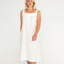 Daisy Chain White Cotton Nightdress, thumbnail 1 of 2