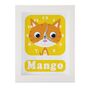 Personalised Childrens Ginger Cat Clock, thumbnail 9 of 9