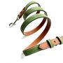 Green Leather Dog Lead, thumbnail 2 of 6