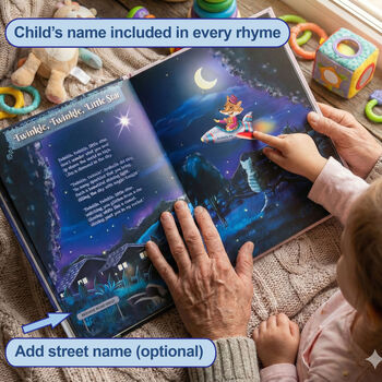 Personalised Nursery Rhymes And Poems Book, 4 of 12