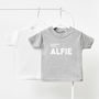 Baby Name Personalised Children's T Shirt, thumbnail 3 of 3