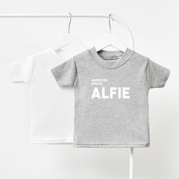 Baby Name Personalised Children's T Shirt, 3 of 3