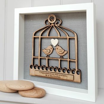 Our First Home Together Love Birdcage Artwork, 5 of 5