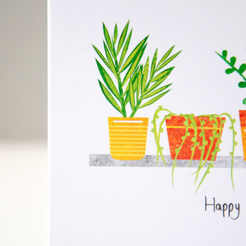 Houseplants New Home Card, 2 of 8