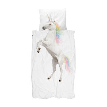 Unicorn Duvet Cover And Pillowcase Set, 6 of 6