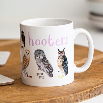 Set Of Four Mugs: Shags, Hooters, Floaters And Honkers, 4 of 11